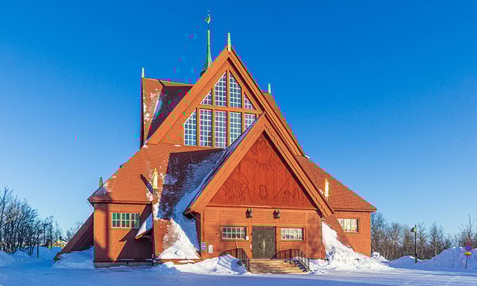 Bild från Kiruna stad, vilket speglar Grant Thorntons lokala närvaro som partner inom revision, skatt, rådgivning och lön.