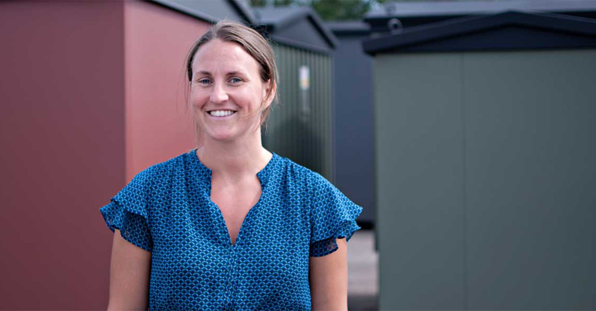 Sandra Rydiander, kvalitetschef Holtab