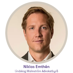 Niklas Emthén, advokat och konkursförvaltare på Lindskog Malmström Advokatbyrå