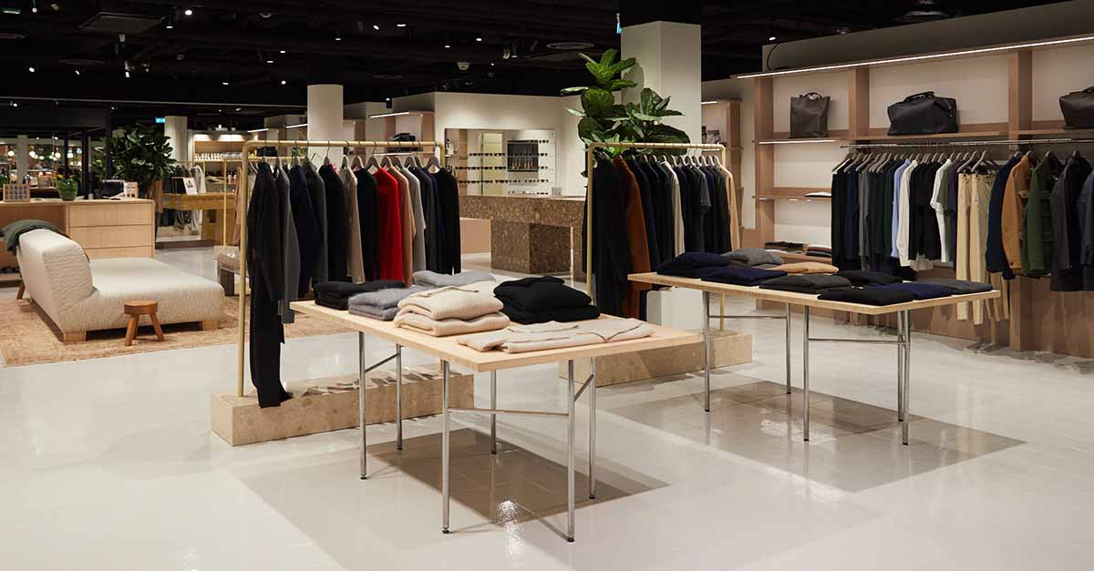 Singular Societys butik i Mood-gallerian